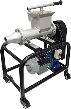 WYDDDARY Clay Extruder Pug Mill with 2.36" Mud Outlet Diameter Ceramic Clay Mixer Squeeze Mud Machine 331lbs/h Mud Production 110V 1.5KW