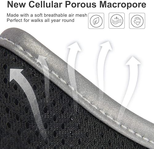 Miniatura 2 de Juego de arnés y correa para cachorro, arnés de chaleco para perros pequeños y medianos, arnés reflejante ajustable para perros, ajuste cómodo de