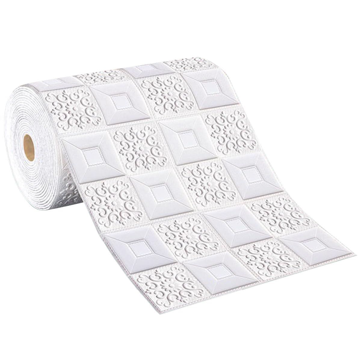 Papier peint imitation brique 3D auto-adhésif et papier contact imperméable de 70cm