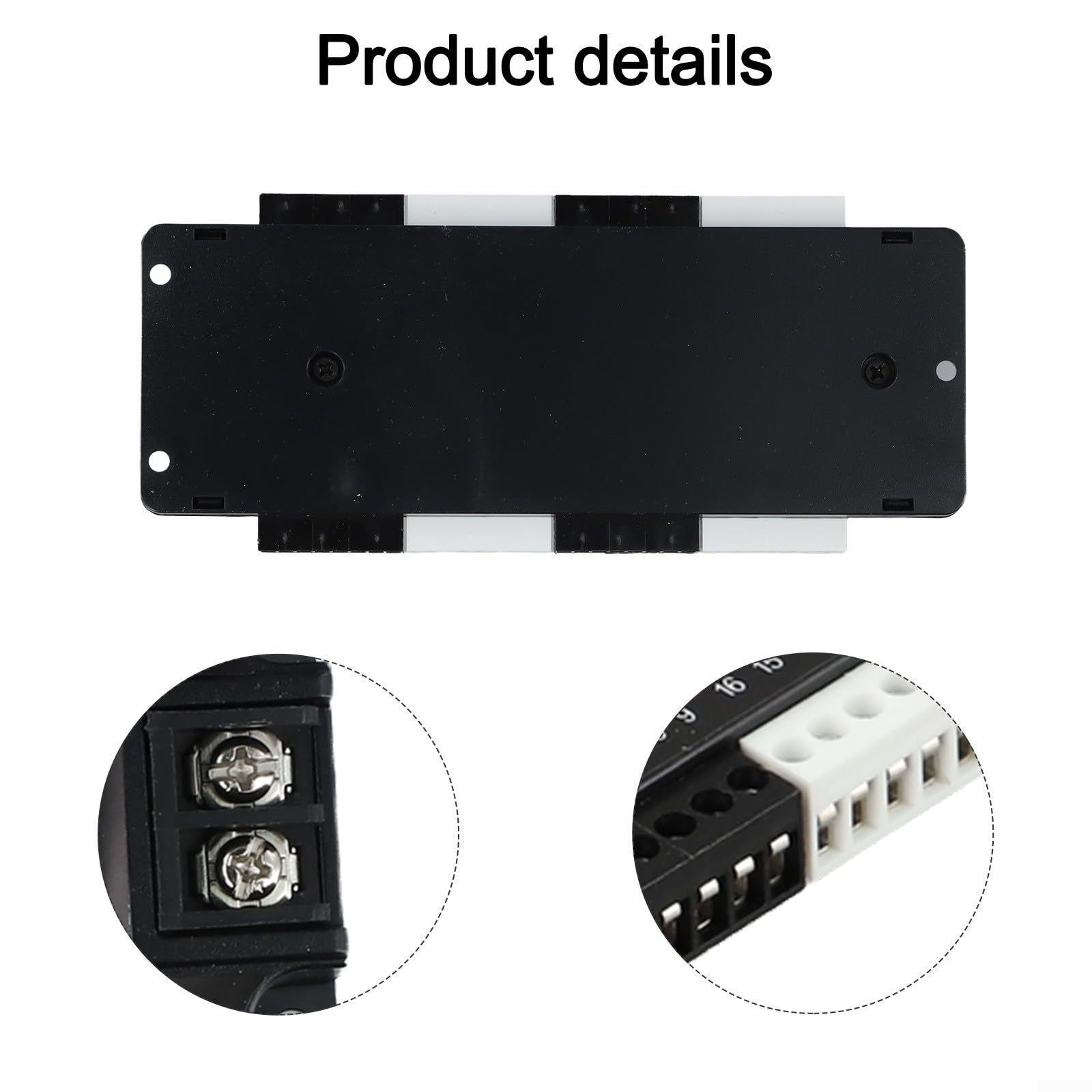 Eawfgtuw Kit de controlador de luz LED de escalera de 32 canales, con sensor de movimiento, iluminación interior de atenuación automática, compatible con CC 12 V-24 V, ajustes de temporizador