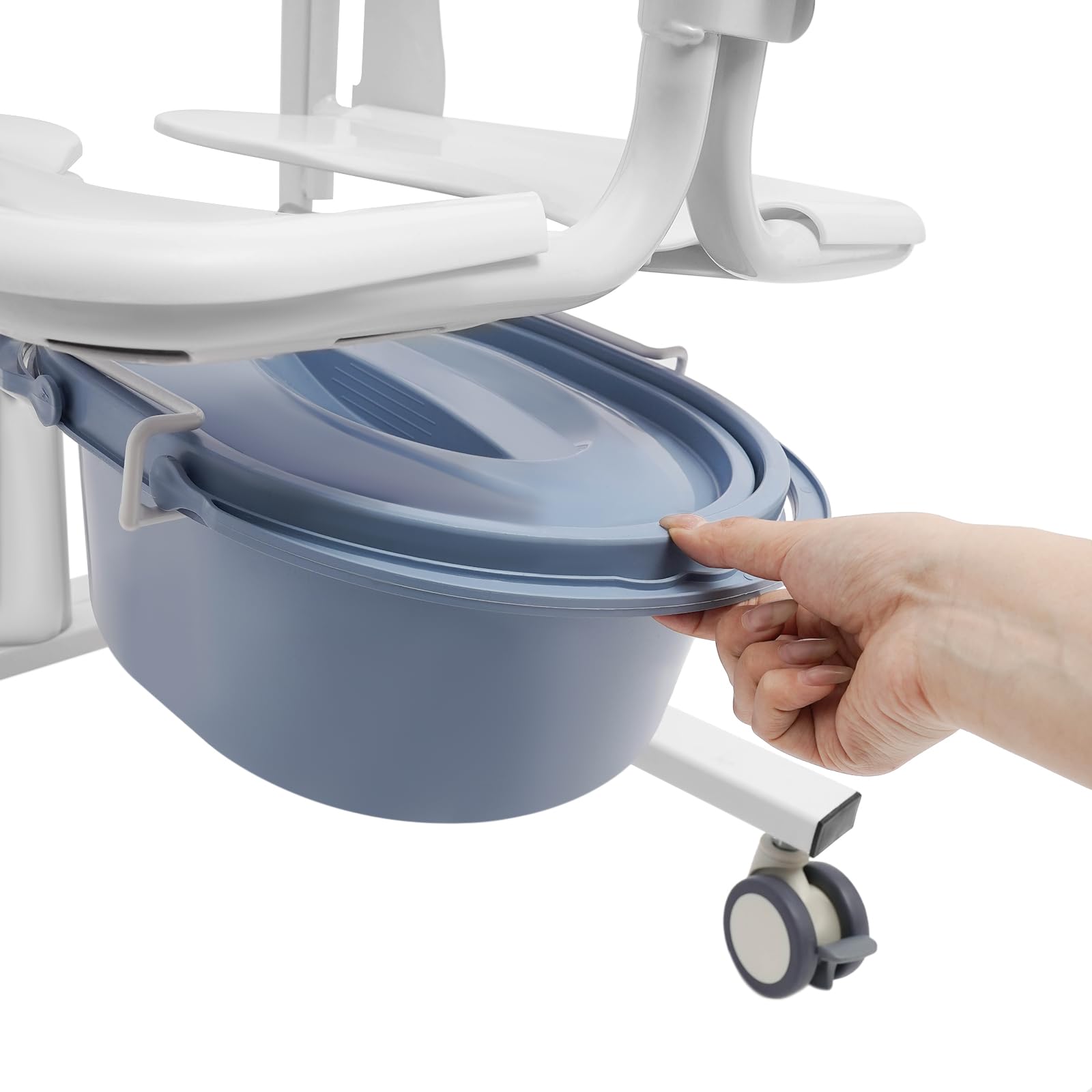 Siège ÉléVateur Hydraulique pour Patients - Fauteuil Roulant Hydraulique pour Patients - Chaise de Transfert de Patients - Chaise de Douche Portable -Convient Maisons Maisons Infirmiers HôPitaux