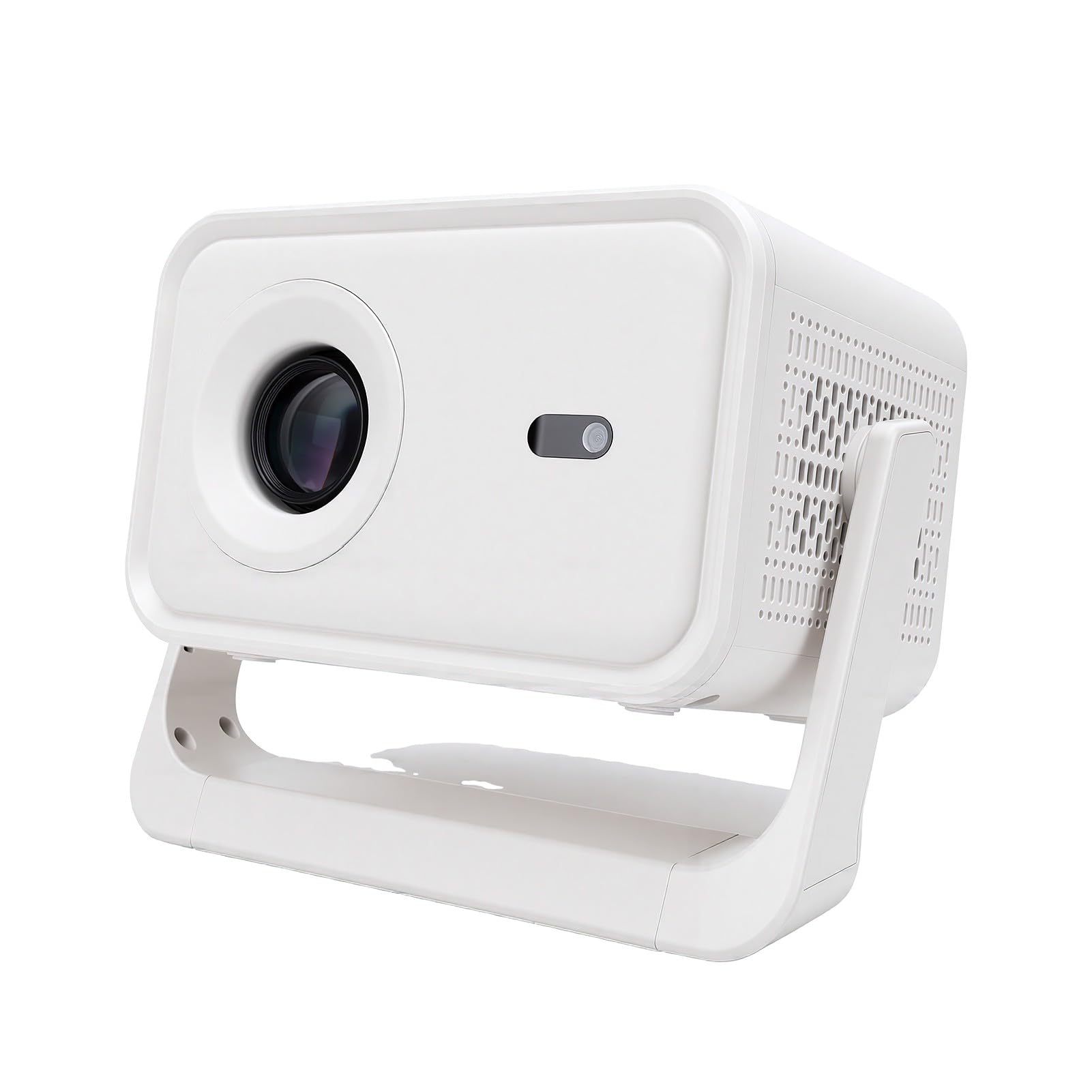 Diyeeni Proiettore con Messa a Fuoco Automatica Full HD 1080P, Proiettore Home Theater Intelligente WiFi Bluetooth 5.0 (Spina europea)