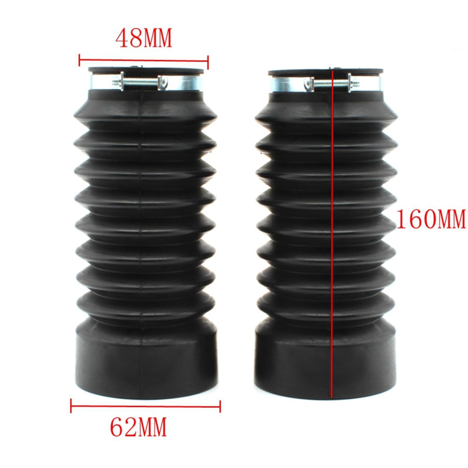 Soffietti forcella anteriore parapolvere per Triumph T100 Hinkley Bonneville 2001-2013