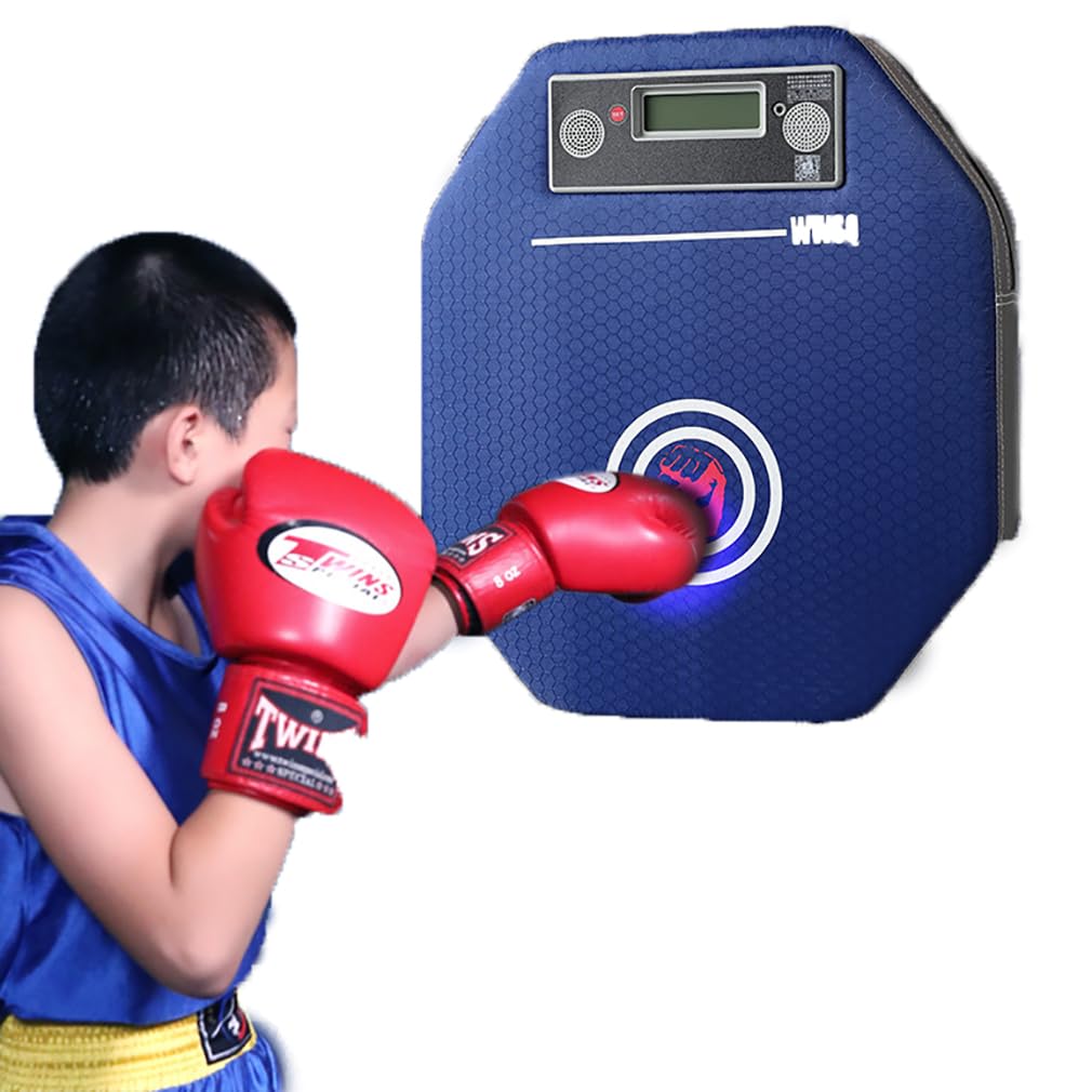 Machine de boxe musicale intelligente et cible de boxe murale pour fitness intérieur