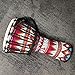 Meech Djembe Drum for Kids Bongo Congo Goatskin African Drum Cloth Stitching African Drums Konga Drums 8 Inch Wide7.67 Inches High14.96 Inches Red