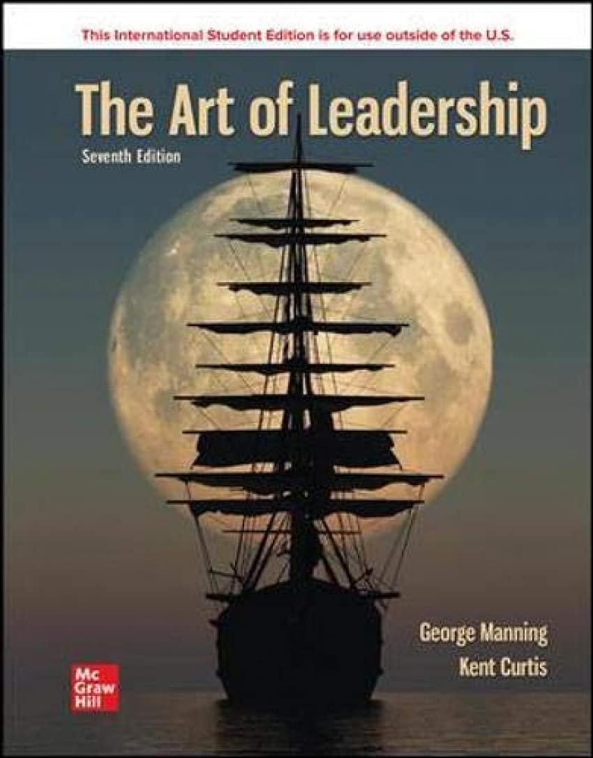The Art of Leadership ISE Paperback – Big Book, 18 March 2021