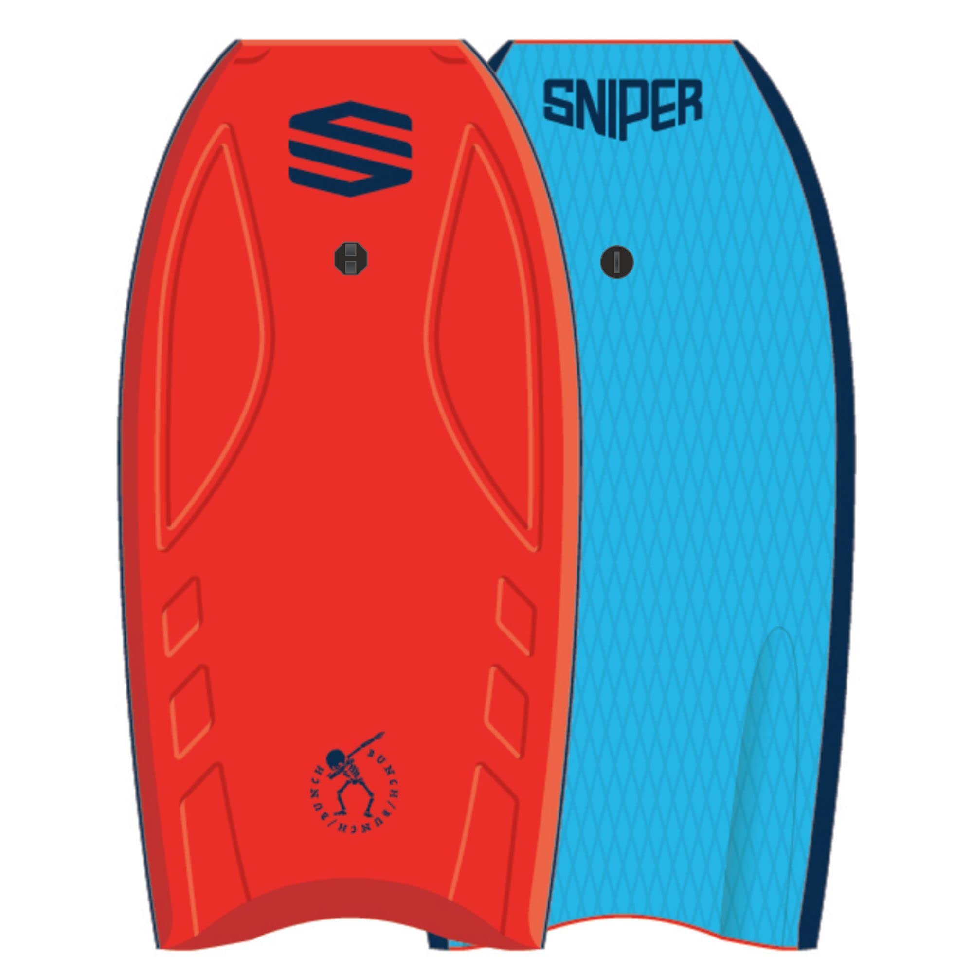 Sniper Tabla de Bodyboard Sport -Serie Improve - EPS - Stringer de Fibra de Vidrio epoxi