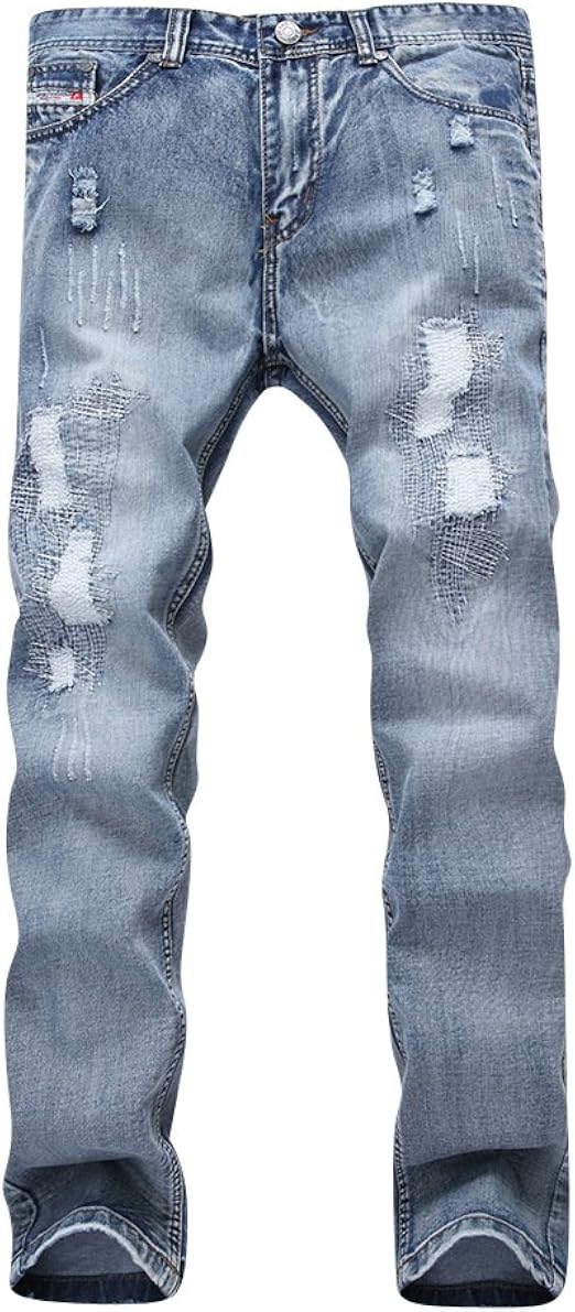 DianShao Casual Jeans Mens Jeans Funny 