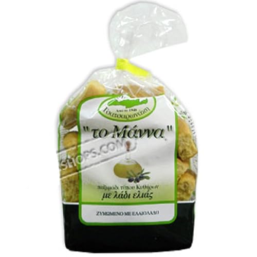 Griego Manna aceite de oliva estilo tiriano Rusks de creta 1764oz