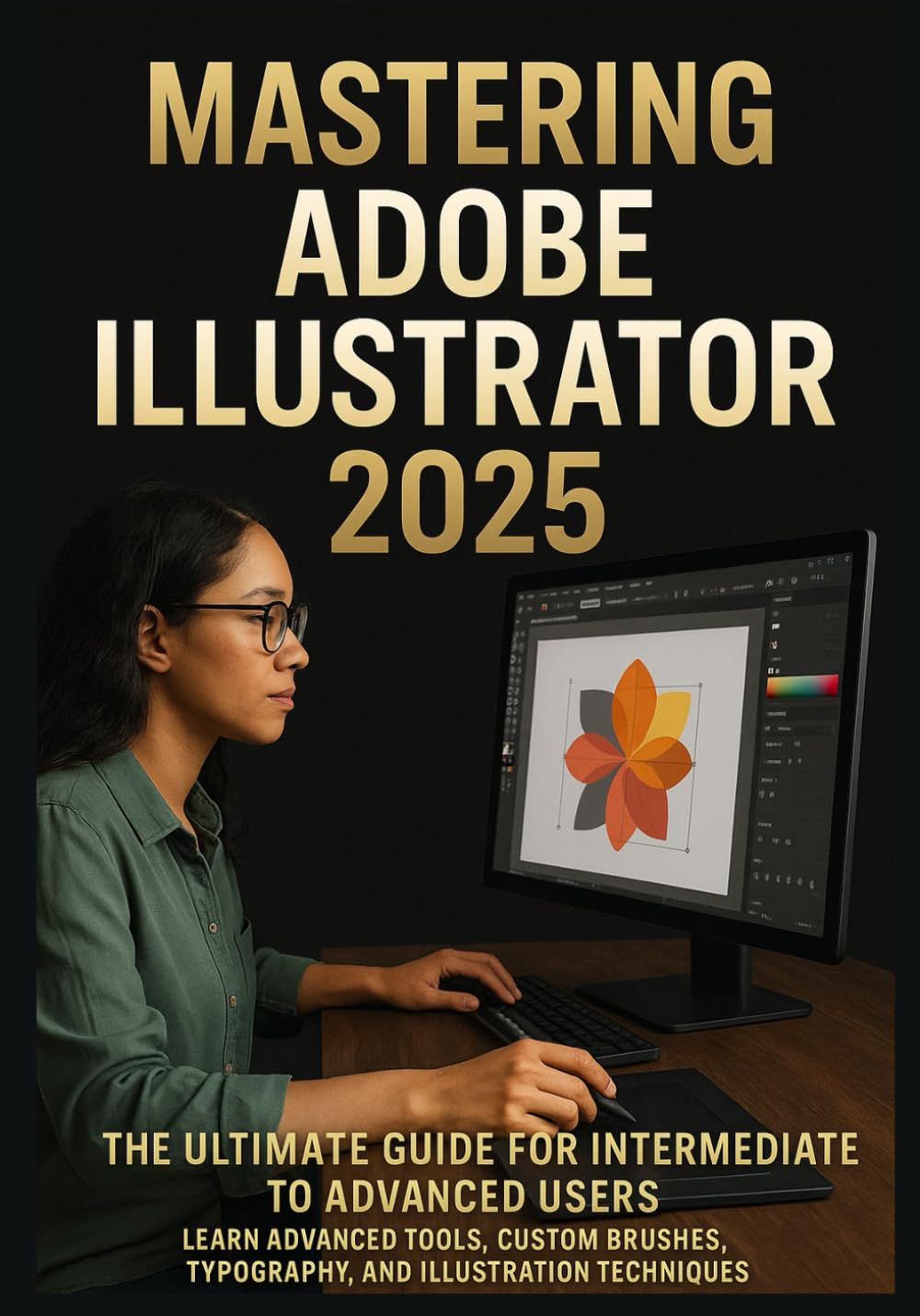 Mastering Adobe Illustrator 2025: The Ultimate Guide for Intermediate to Advanced Users: Learn Advanced Tools, Custom Brushes, Typography, and Illustration Techniques