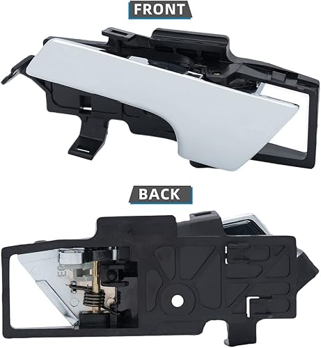 Miniatura 3 de DEAL AUTO ELECTRIC PARTS Manija de puerta interior cromada para el lado izquierdo del conductor (delantera o trasera) compatible con 07-11 Aveo