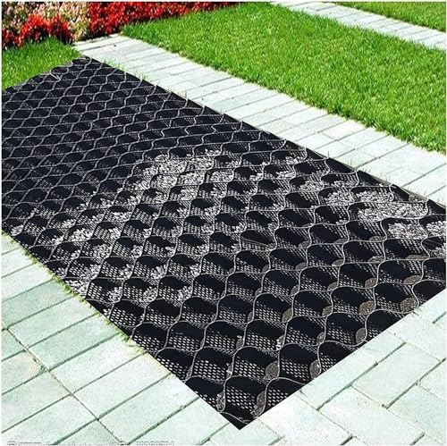 Grille de fixation de gravier pour aménager une cour propre de 60m² - 2