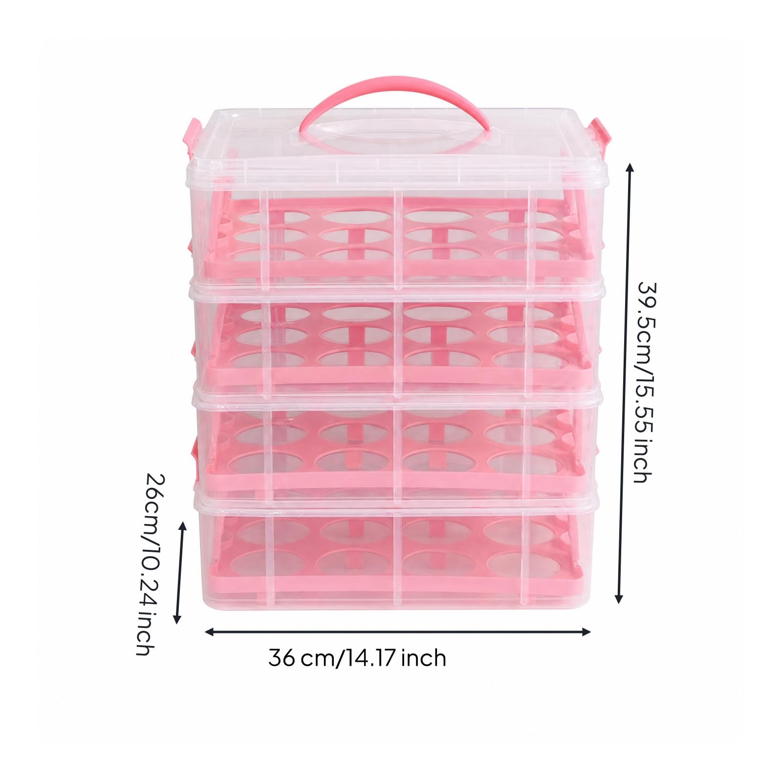 Qianly Stabil Muffin-Transportbox, style to 3, color to 3