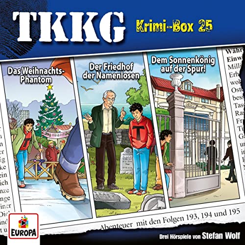 TKKG Krimi-Box 25 (Folgen 193,194,195) Titelbild