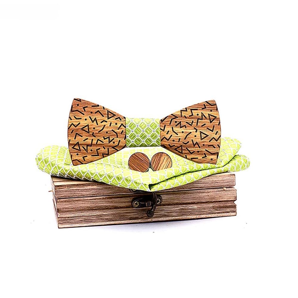 Romantic LOVE Corbata Vintage Para Hombre, Pajarita Para Padrinos De Boda, Gemelos, Pañuelo Cuadrado A Juego, Conjunto Con Caja De Regalo