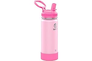 Insulated Water Bottle for Kids with Glow in the Dark Feature