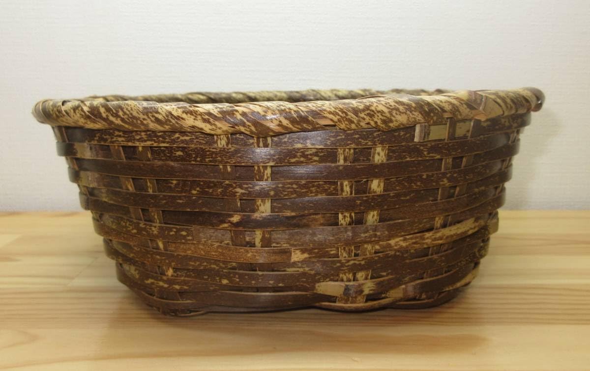 Amazon.co.jp: 逢絢亭茶道具 水屋道具 炭斗 さざえ籠 風炉用 木製 紙箱