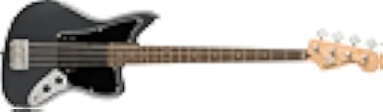 Fender Squier Affinity Series Jaguar Bass, Charcoal Frost Metallic, Laurel Fingerboard