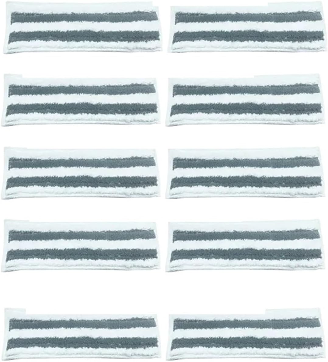 Compatible For Karcher Easyfix，SC2 SC3 SC4 SC5 Handheld Vacuum Cleaner Microfiber Steam Mop Rags Steam Mop Cloth Parts (Color : 10 PCS)