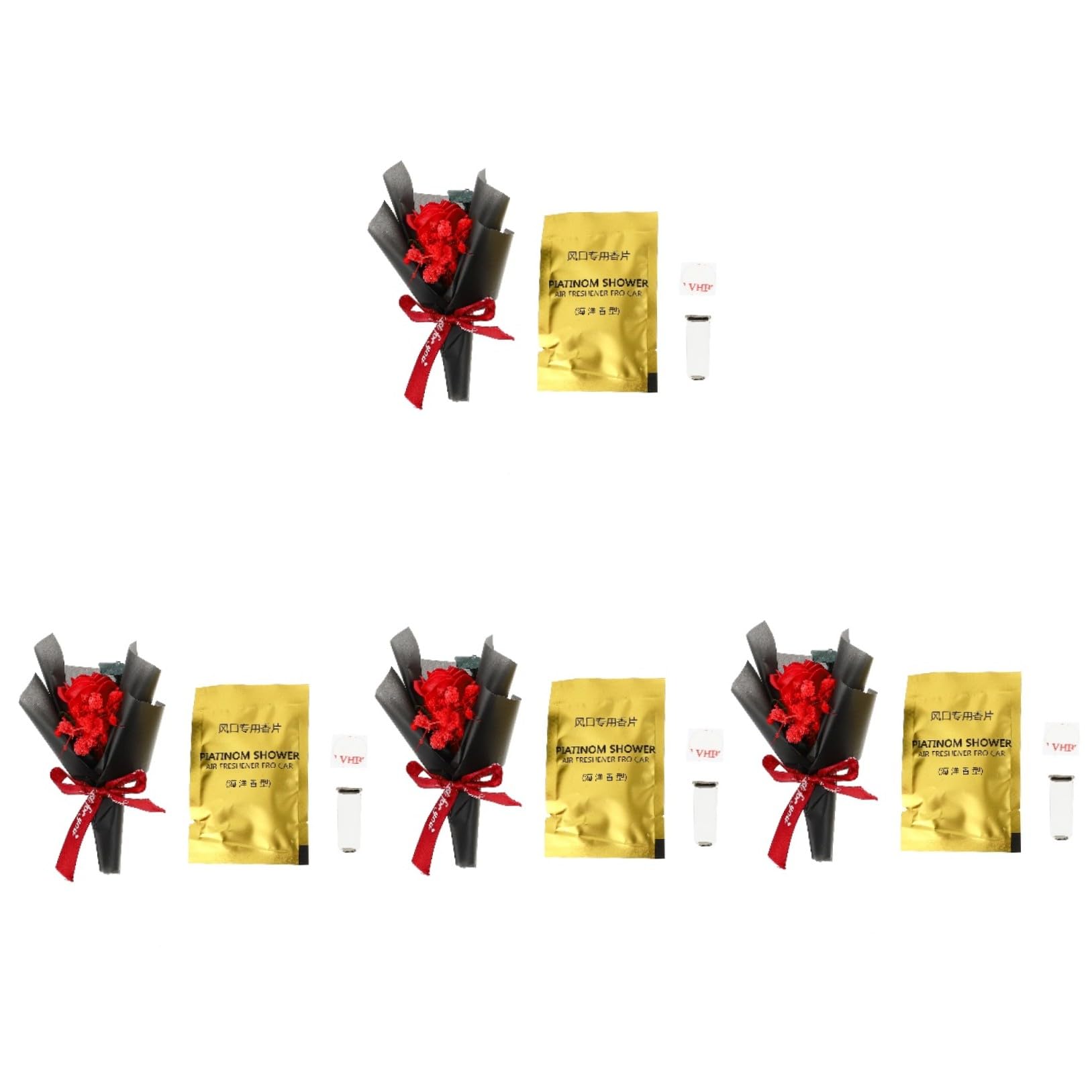 iplusmile 4pezzi Fiore Immortale Clip Per Ventilazione Auto Decorazione Unica Per Bocchette Aria Diffusore Di Profumo Per Auto e Casa Design Elegante e Adorabile Da Donna