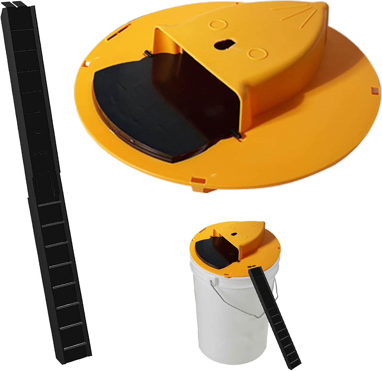 BOTARO Flip Slide Bucket Lid Mouse Rat Trap Auto Reset Door Style Multi Catch Mouse One Size Traps for Indoor and Ourdoor Use