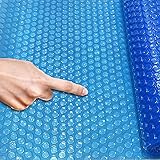 Wimmingプールソーラーカバー3フィート/ 6フィート/ 10フィート/ 13フィート/ 16フィート/ 20フィート/ 26フィート幅長方形、水泳保温ブランケット/機器カバー、LDEP(サイズ:1X1m/3X3ft)(OneColor 3X5m/10X16ft)