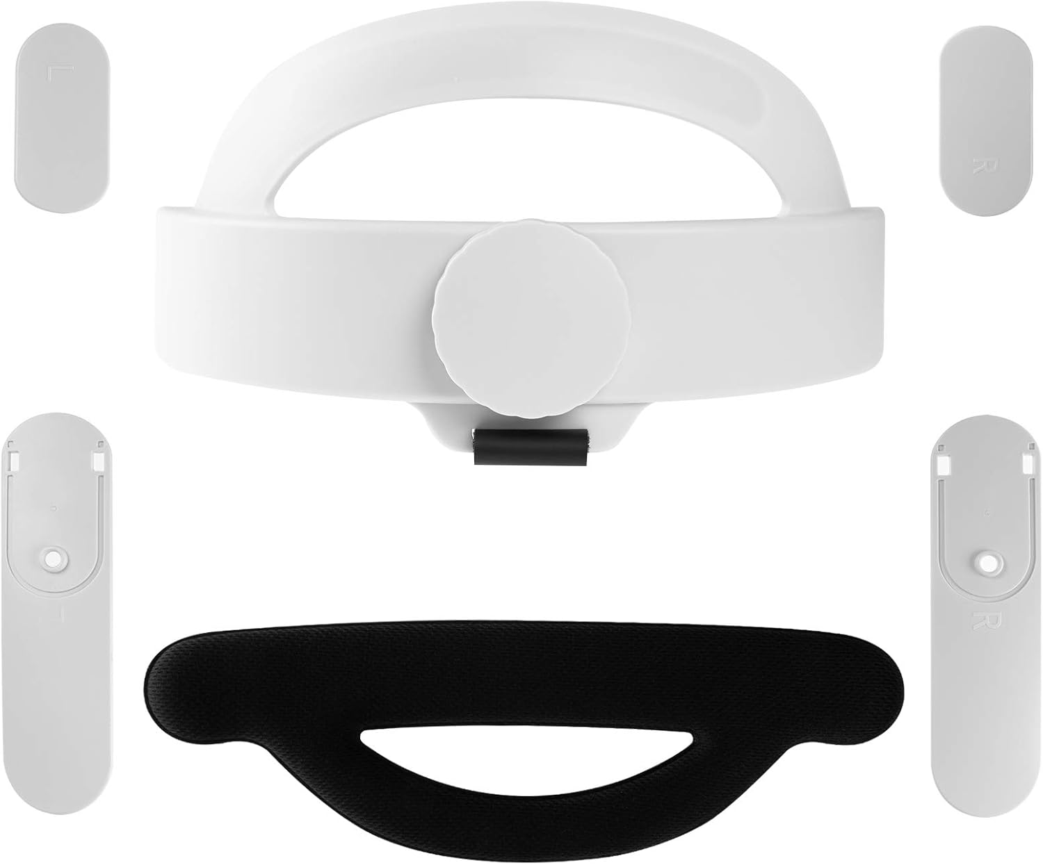 Orzero Head Strap Compatible for Quest 2 Accessories with Head Cushion Replacement for Elite Strap Upgraded Comfortable Protective Head Strap Reduce Pressure Adjustable Headband