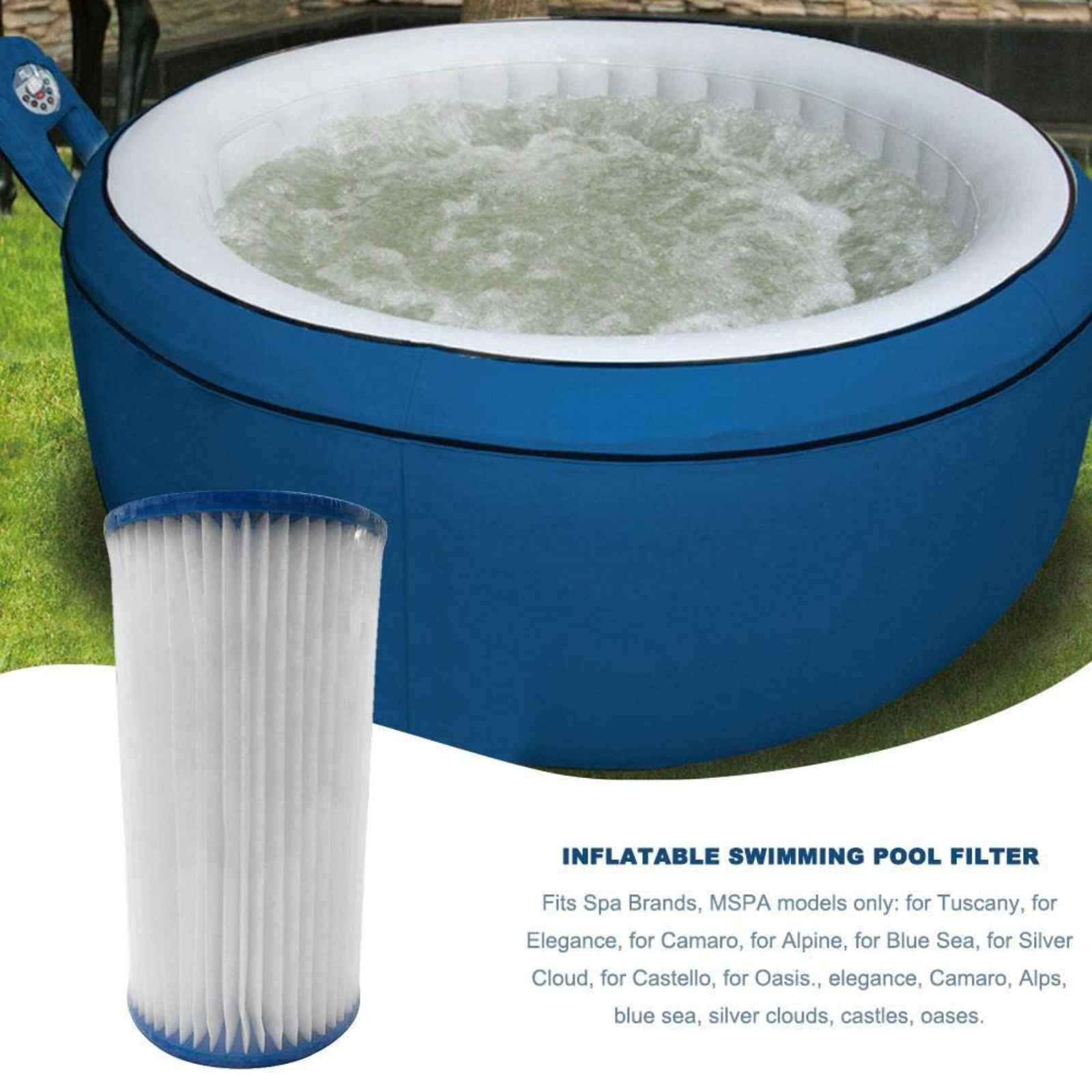 HH-CC Cartuccia di ricambio per pompa filtro piscina tipo III/A, cartuccia filtro di ricambio per Intex 29000E/59900E, compatibile con Bestway 58012,6
