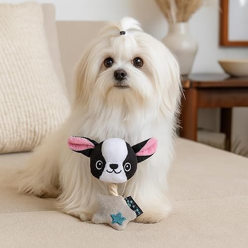 Miniatura 2 de Pet London Chico - Juguete de peluche para perros pequeños y razas de taza de té, perfecto para chihuahua, yorkie, maltés, pomerania, shih tzu,