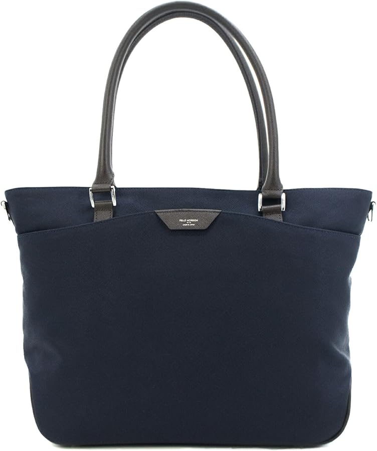 PELLE MORBIDA キャピターノ 2WAY ショルダートートバッグ 濃紺 PELLE MORBIDA キャピターノ 2WAY ショルダートートバッグ 濃紺 PELLE