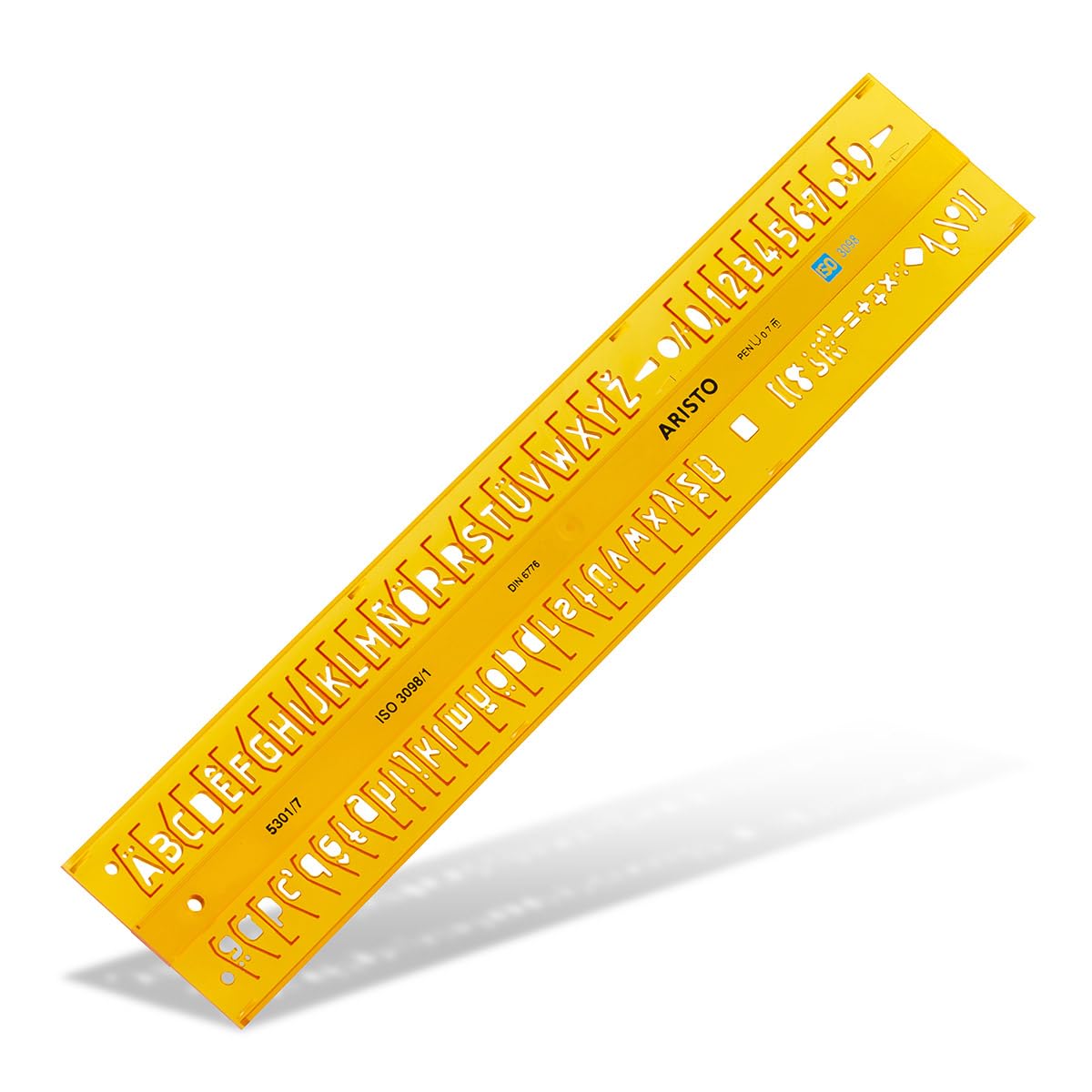 Schladerer Aristo AH5301/7 Lettering Stencil ISO 3098-1