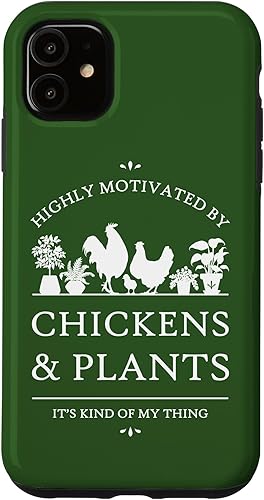 Miniatura 10 de Funda para iPhone 11 Pro Max altamente motivado por pollos y plantas