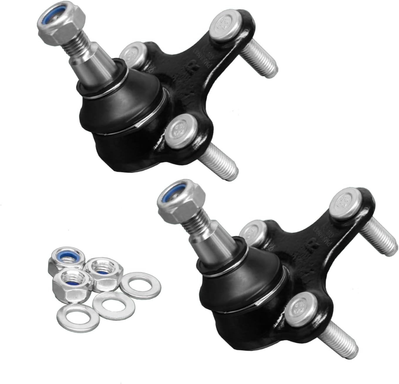 PM Auto Pair of 2 Front Left-Right Lower Suspension Ball Joint For 2005-2018 Volkswagen Jetta