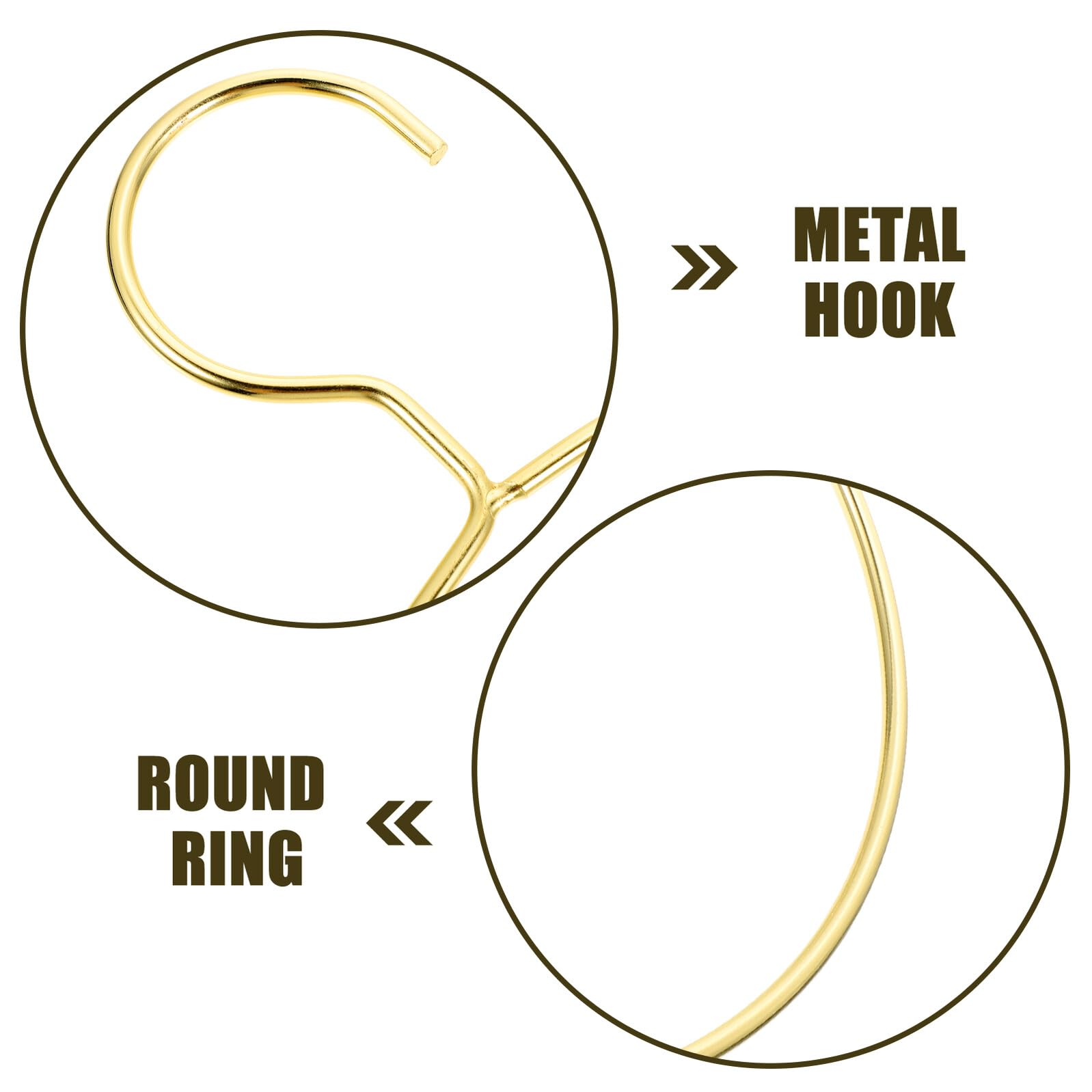 4 Piezas Organizador de Bufandas Metal Anillo Percha Ligera para Corbatas Cinturones y Pañuelos Soporte Multifuncional para Armario y Ropa Diseño Resistente y Versátil