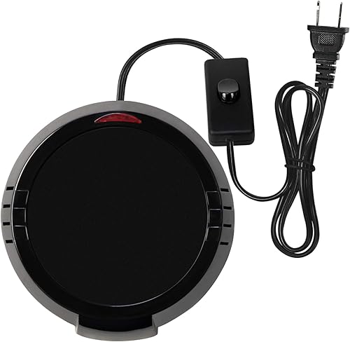 Miniatura 7 de Calentador de velas, plato calentador para tarro de velas, cubos de cera derretidor, plato calentador, calentador eléctrico de taza de café,