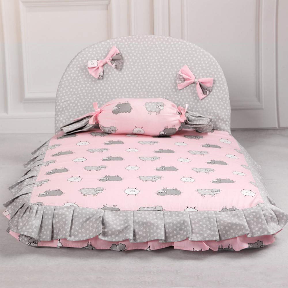 Principessa, S, Rosa Cuccia/Letto per Animali Gatto Domesticicani Cane Gatti Cuccia con per Casa Sacco A Pelo Cuscino Cuscini Cani Stagioni Universali