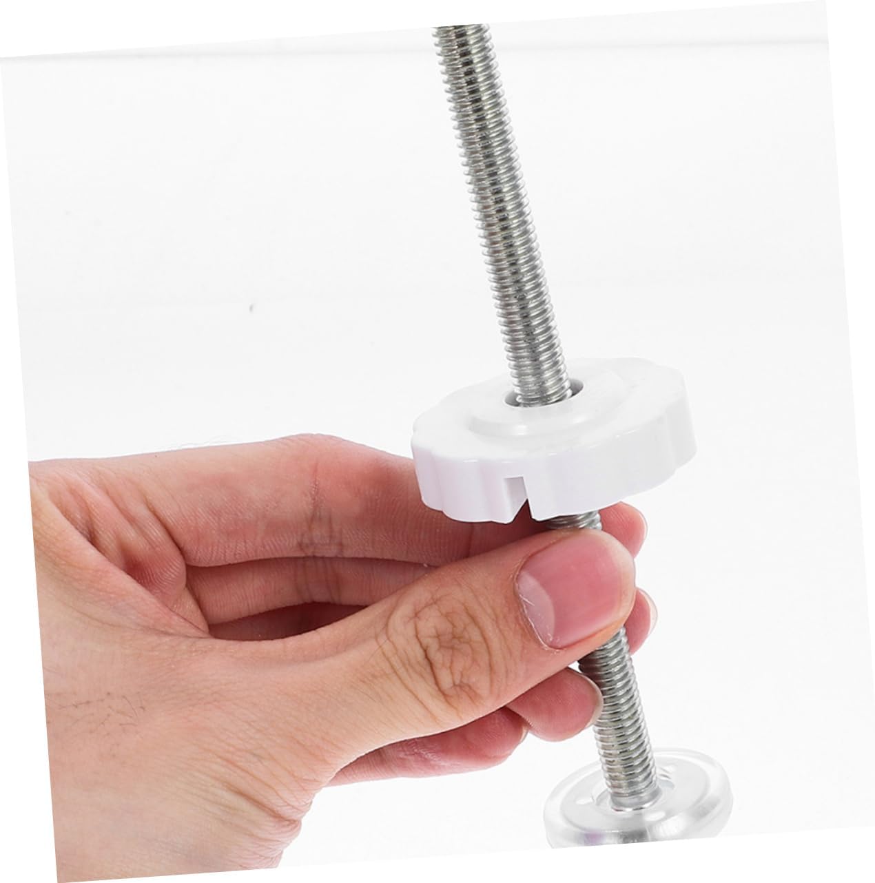 Hemoton 20pcs Regalo Gate Extension Screws Gate Bolt Hardware Threaded Spindle Rods for Mounting