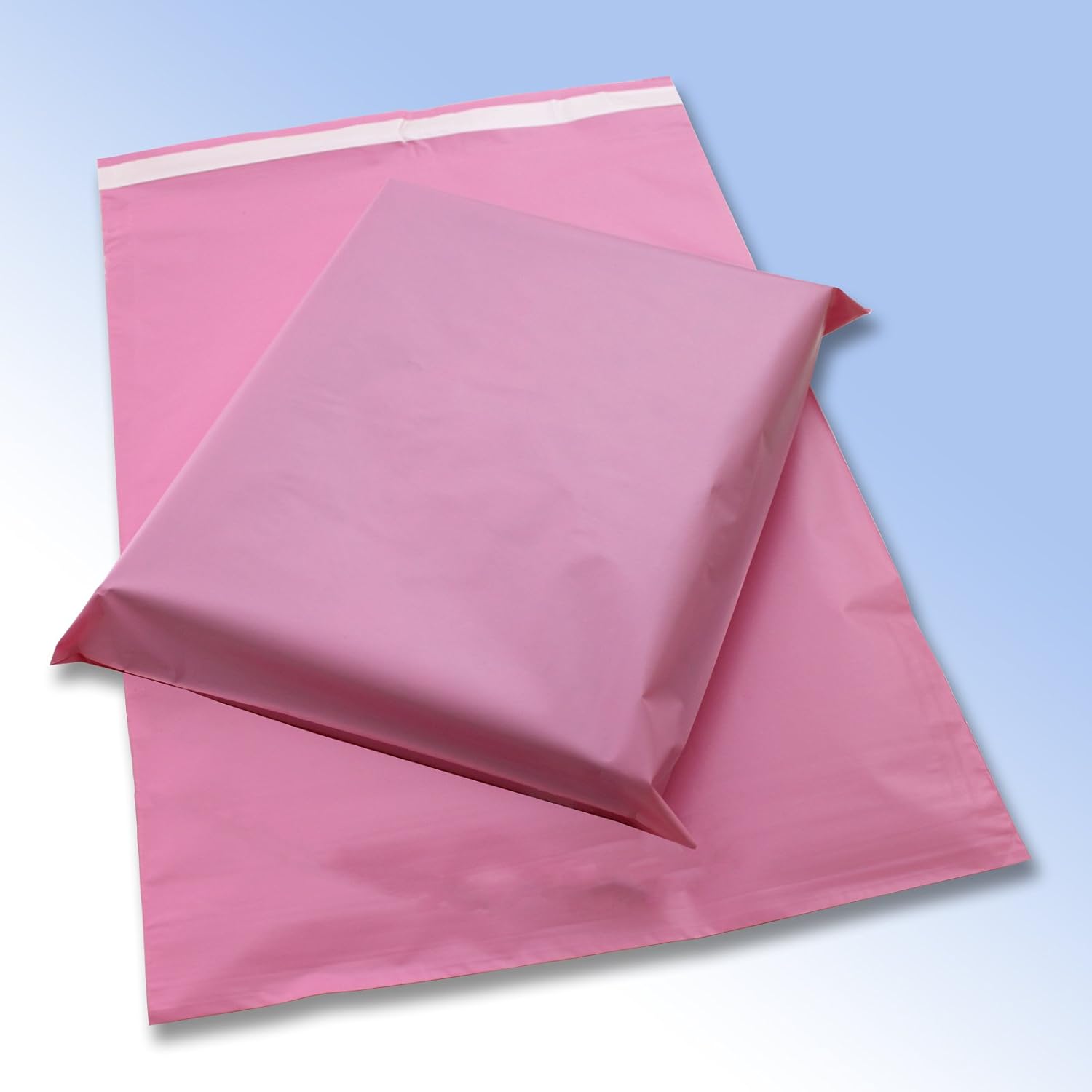 2000 Budget PINK 50 micron Plastic Mailing Postage Bags 13