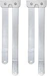 Quick Release Ladder Hinge Attachment Folding Ladder Limitor Connector Step Ladders Parts 22 Inch 2Pcs Repair Folding Brackets | Fit for Ladder of 8.2 Ft to 9.84 Ft in Height, Restore Stability, Anti Wobble, with Screws for Quick Ladder Repair