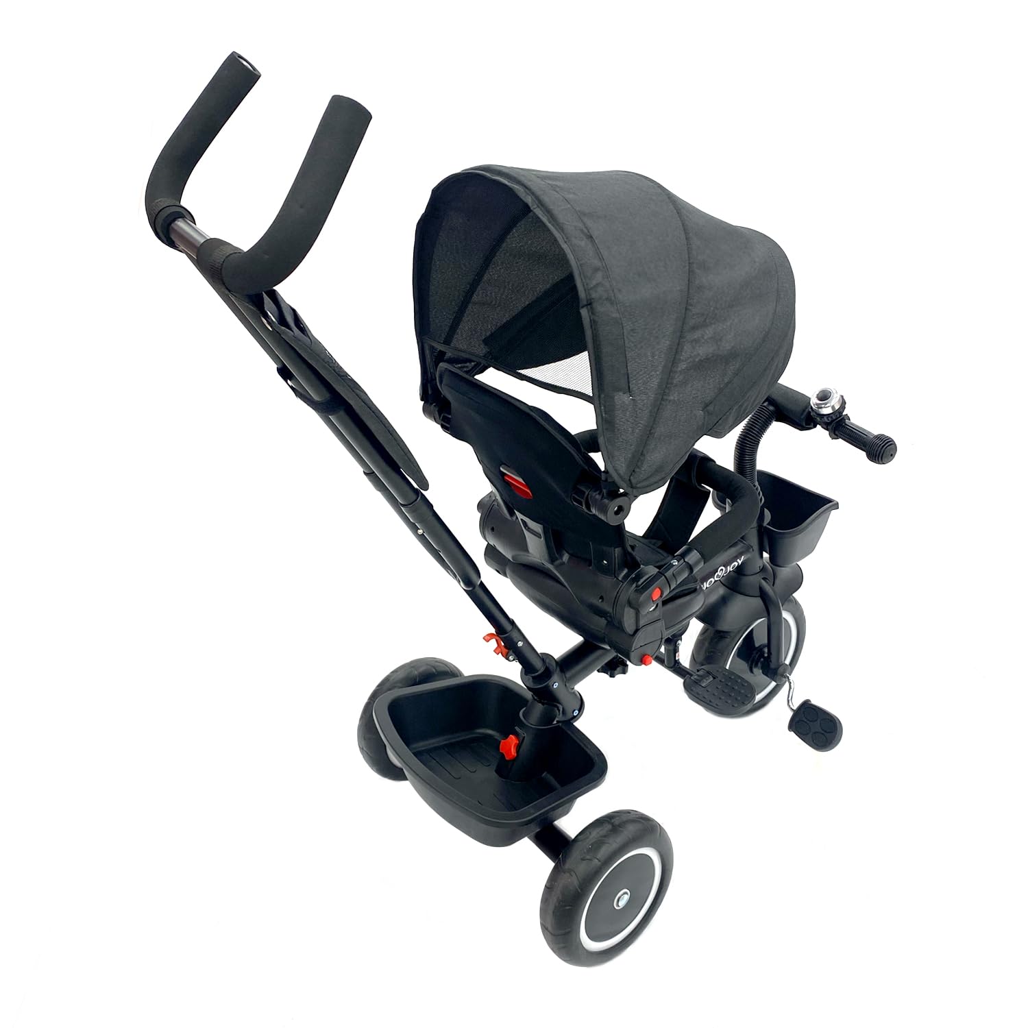 Triciclo Evolutivo Moov-1 4-in-1 per Bambini dai 18 mesi (Nero)