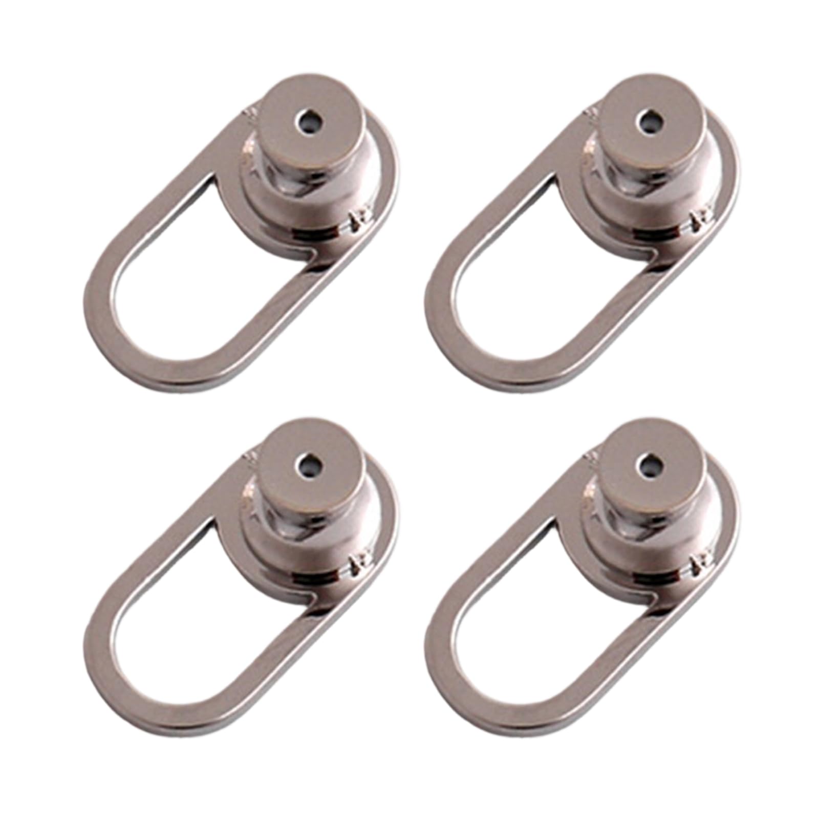YWLUUOO Of 4 Earring Lifter Backs for Heavy Earrings Comfortable U Shaped Droopy Ears Jewelry Accessories Earring Backs for Stretched Earlobes
