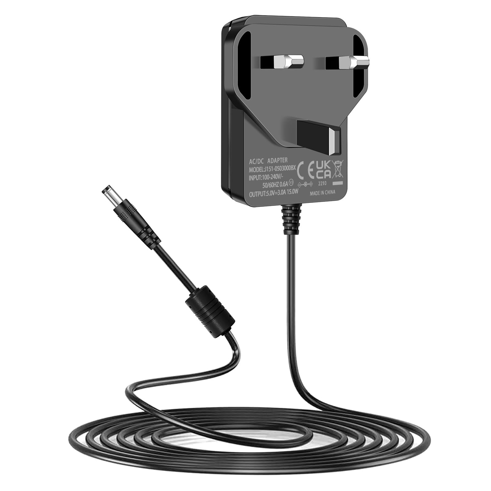 5Volt Power Adapter, 5V 3A Baby Swing Power Cord Compatible with Glider Premier Glider Petite LX Munchkin Kmaier Jaoul Babybond Bellababy Kidsview Ezebaby Napei Nova Baby Swing