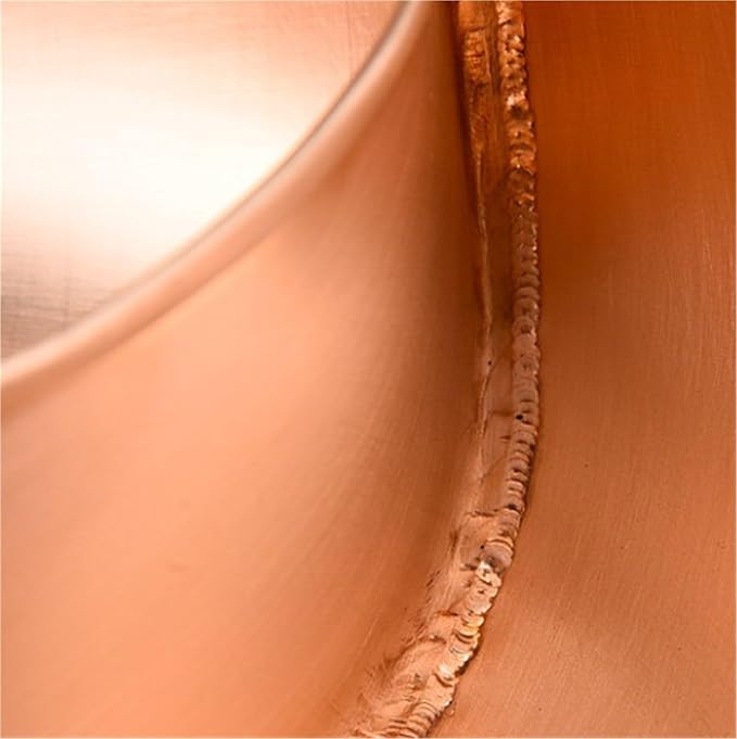 Olla de cobre QUQUQ para fondue y cocina 32 cm miniatura 3