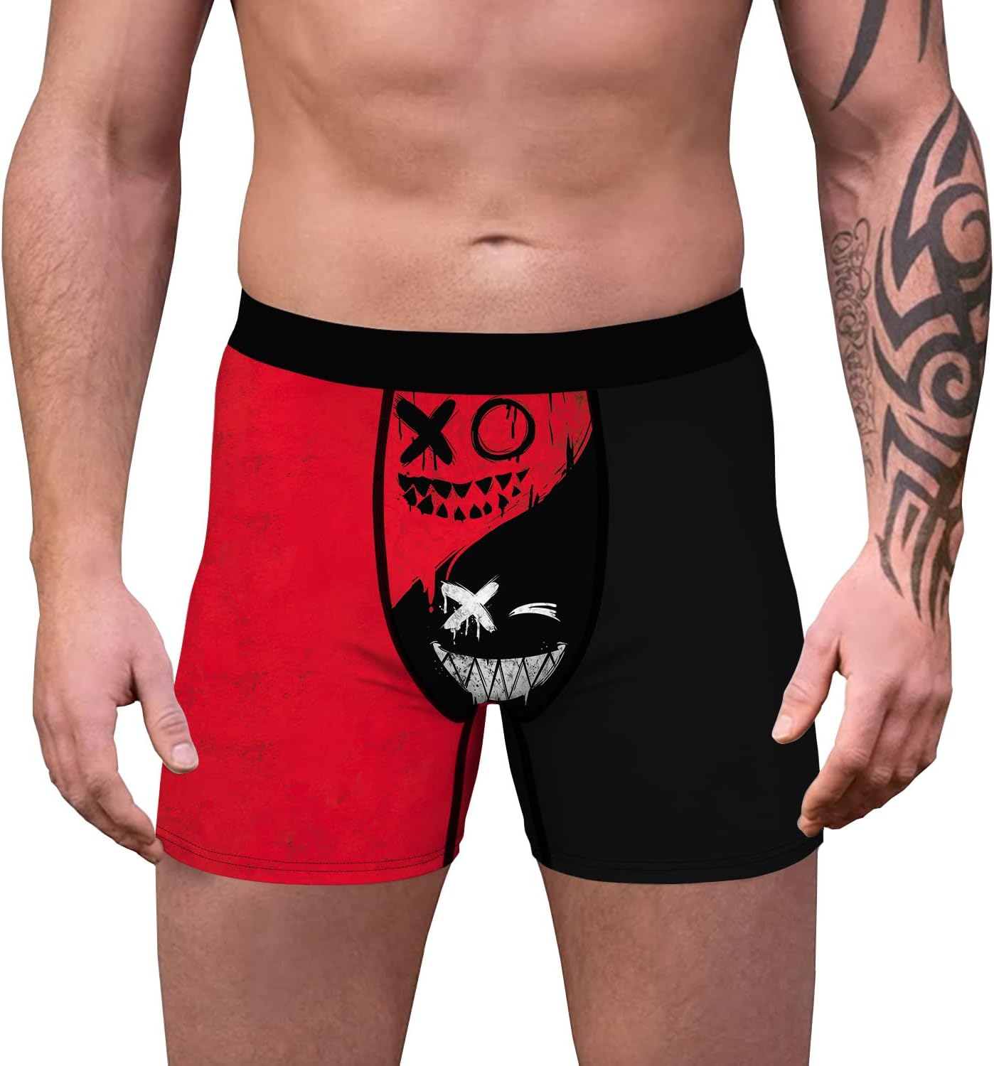 ANGEL CITIZ 1 or 3 Pack Men's Novelty Boxer Briefs Funny Boxer Shorts Hilarious Gag Gifts Christmas Underwear for Men No Fly - Image 3