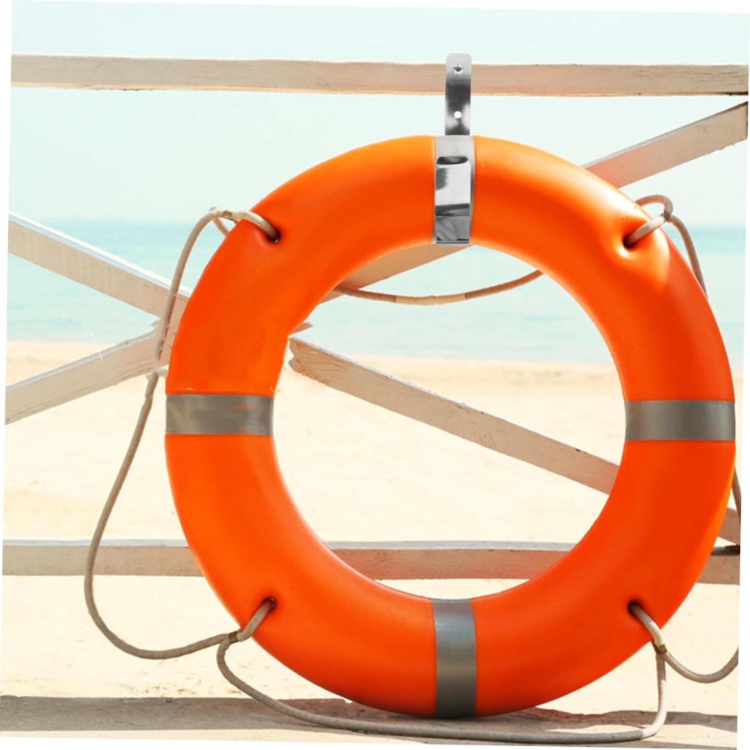 4pcs Life Hanger Rack Heavy Duty Hook for Pool and Boat Design for Secure Storage and Wear Resistant for Outdoor Spaces