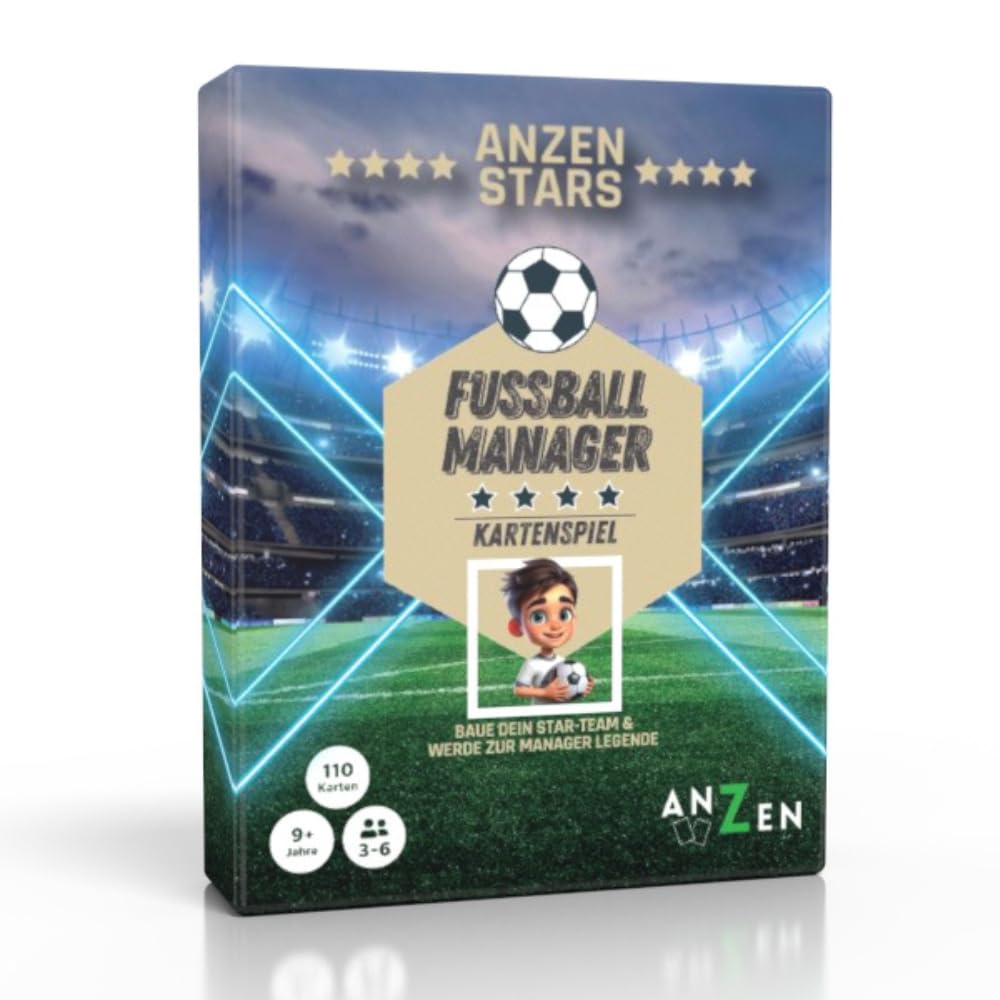 Jeu de cartes - LASTUF - Football - Règles simples - 2 joueurs ou plus - Multicolore - Jeux - Jouets