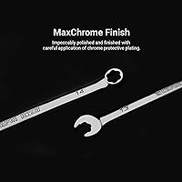 Vista 5 de Capri Tools Llave combinada WaveDrive Pro de 15 mm para pernos regulares y redondeados