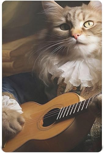 Fitted Crib Sheets Cat Playing Guitar Baby Crib Sheets for Boy & Girl Toddler Mattress Sheets 21216535