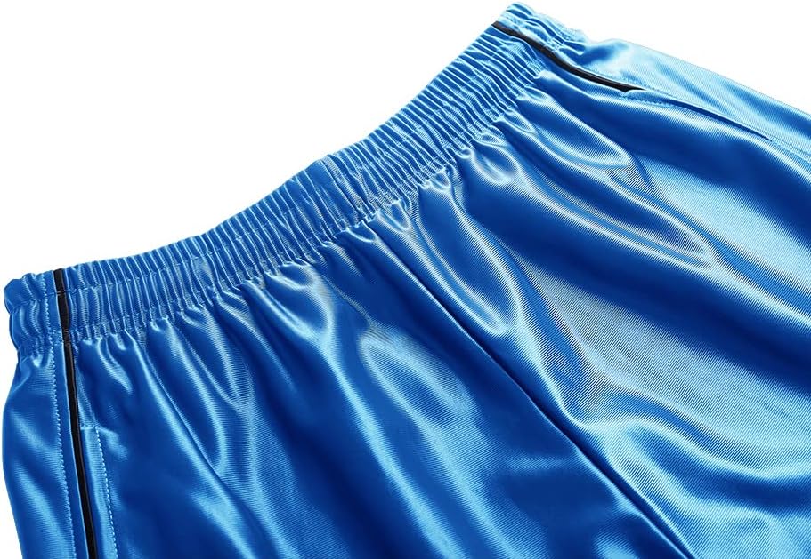Facitisu Men Basketball Shorts Athletic Quick Dry Gym Activewear Lightweight Shorts with Pocket