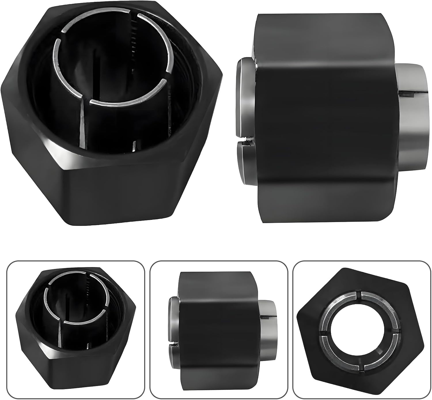 1/2" Router Collet for Dewalt DW616 DW618PKB DW618 DW618B3 DW618M DW621 DW618D Router, Fits for Bosch 1617EVS MRF23EVS MRC23EVSK MRP23EVS 1619EVS Router Part No. 326286-03,2610906284,RC050DW